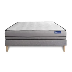 Actisom Ensemble Ressorts ensachés de confort Très ferme avec sommier kit
