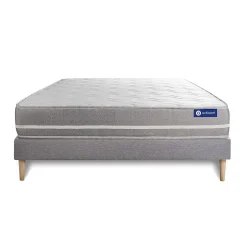 Actisom Ensemble Ressorts ensachés de confort Equilibré avec sommier kit