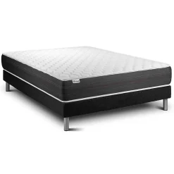 Vitalit Ensemble Ressorts ensachés de confort Ferme avec sommier kit Hot
