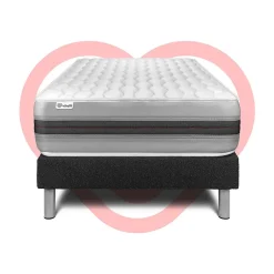Vitalit Ensemble Ressorts ensachés et mémoire de forme de confort Equilibré avec sommier tapissier Clearance