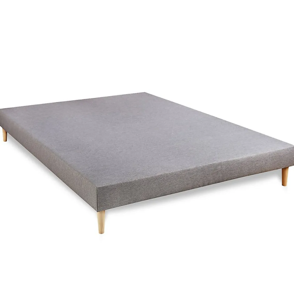 Sept Nuits Ensemble Ressorts ensachés et mémoire de forme de confort Equilibré avec sommier tapissier