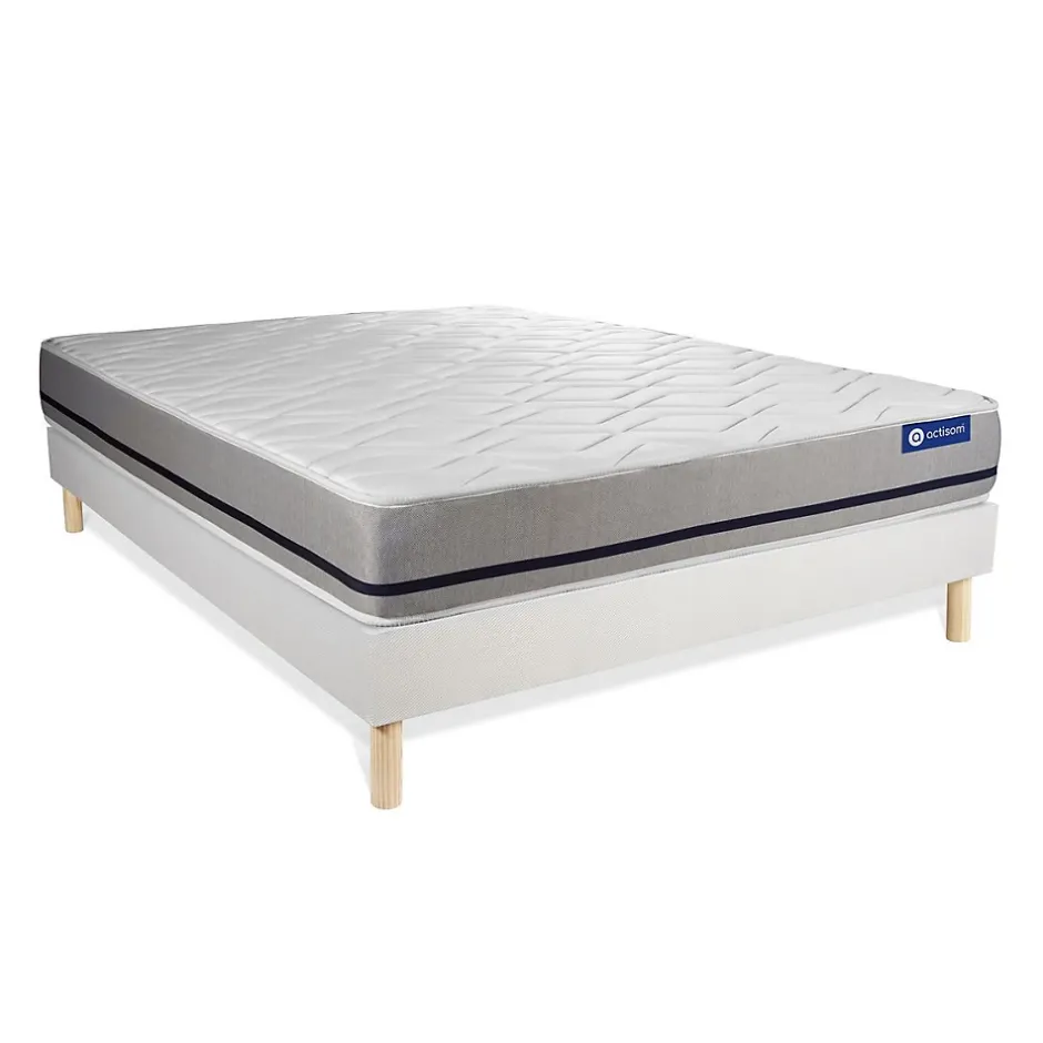 Actisom Ensemble Ressorts ensachés de confort Mi-ferme avec sommier kit Clearance