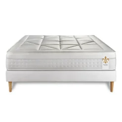 Litier Deluxe Ensemble Ressorts ensachés et mémoire de forme de confort Equilibré avec sommier kit