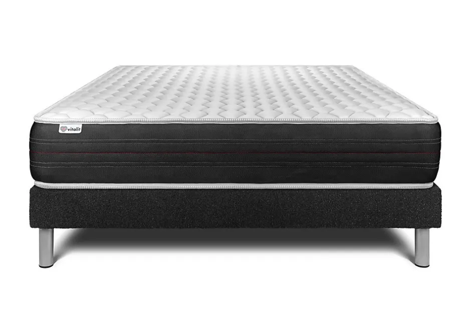 Vitalit Ensemble Ressorts ensachés de confort Ferme avec sommier kit