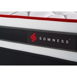 Somness Ensemble Ressorts ensachés et mémoire de forme de confort Ferme avec sommier tapissier Best