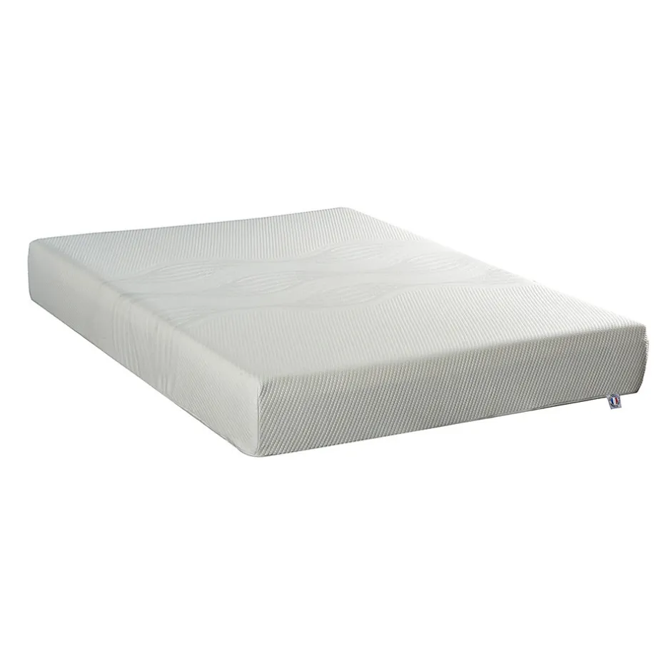 Olympe Literie Ensemble Sensitive 180x200 cm Matelas Mousse + Sommier Bois Sale