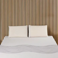 Olympe Literie Ensemble Sensitive 180x200 cm Matelas Mousse + Sommier Bois Sale