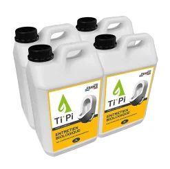 Ti'Pi Entretien biologique pour urinoir sans eau 4x3L (recharge) - Produit 2 en 1 - Nettoyant et détartrant
