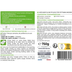 Starwax Entretien hebdomadaire bac à graisses 750g,