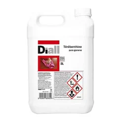 Diall Essence de térébenthine pure gemme 5L Outlet