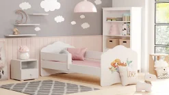 Enfant Kobi FALA lit enfant avec barreau 160x80 Mermaid