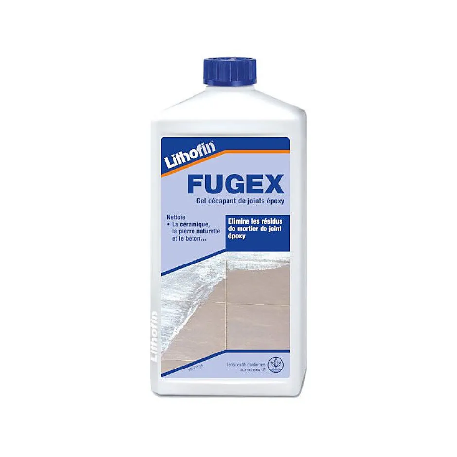 Lithofin FUGEX - Nettoyant à base de solvants pour décaper les joints époxy - - 1 L Sale