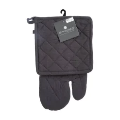 Atmosphera Créateur D'Intérieur Gant et manique - coton - gris foncé - Atmosphera Clearance