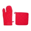 Atmosphera Créateur D'Intérieur Gant et manique - coton - rouge - Atmosphera