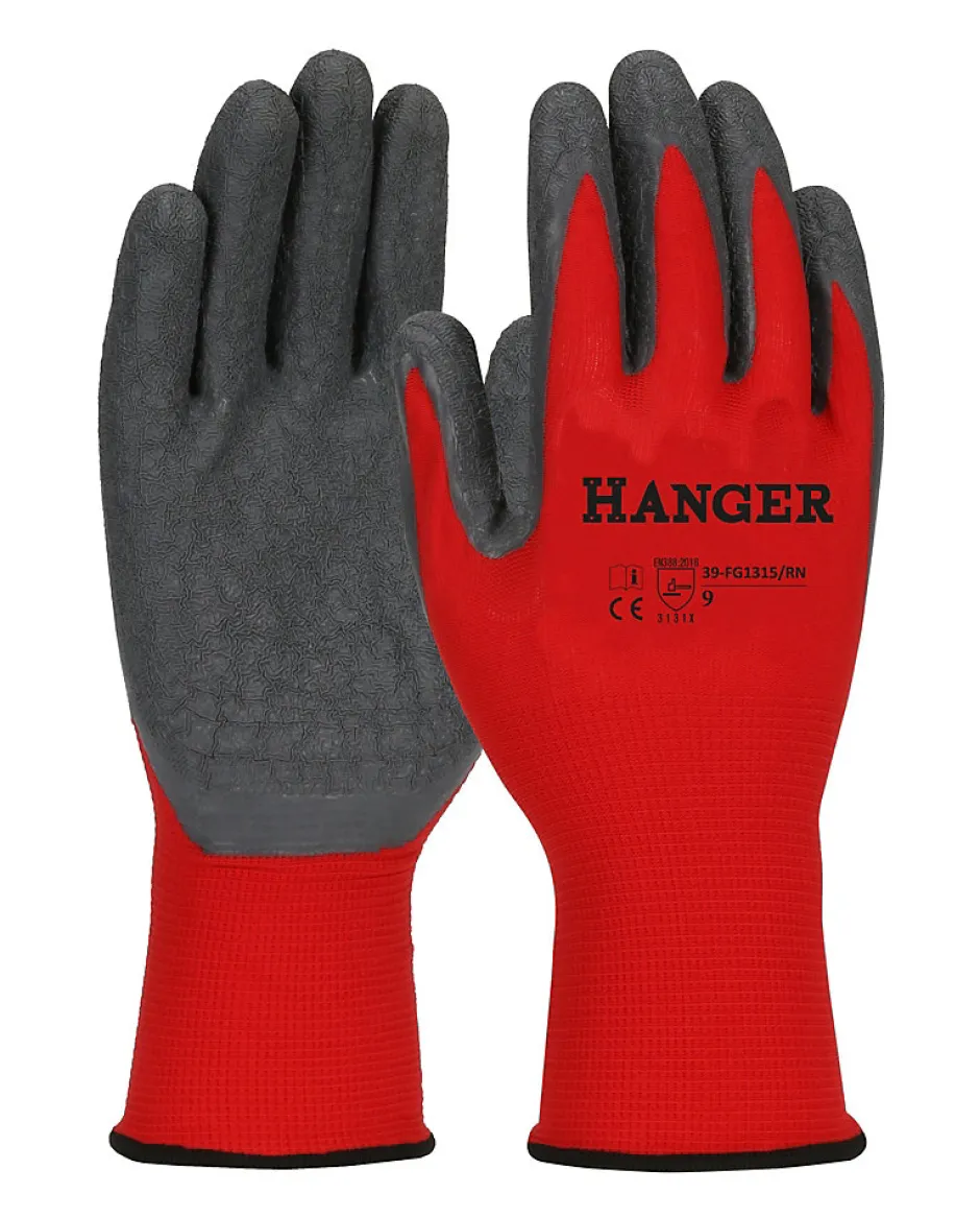 Hanger Gants de travail H-Dex enduit latex T 08 en paire de 3 - - 300011