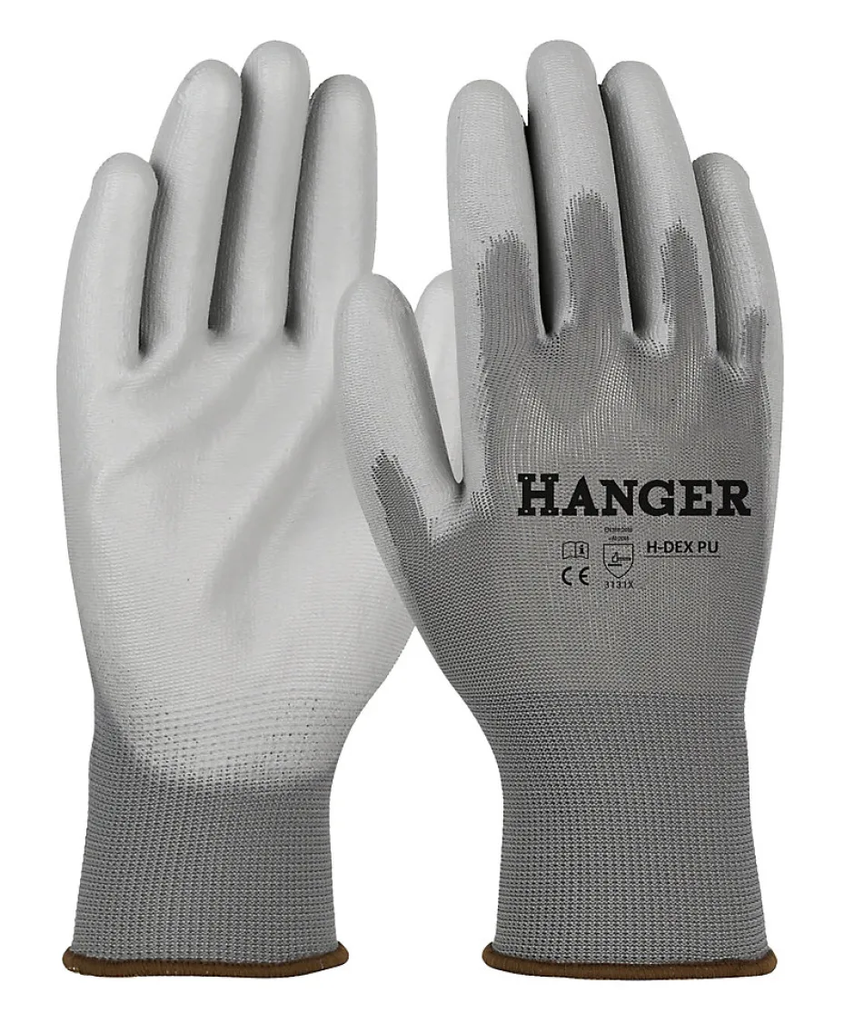 Hanger Gants de travail H-Dex T 7 enduit polyuréthane en 12 paires - - 300006