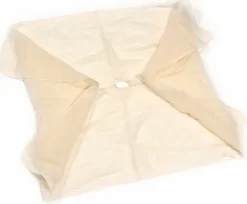 Gaze Coton Ecrue Avec Trou 80X80 cm - Lot de 10 - Guialto Outlet