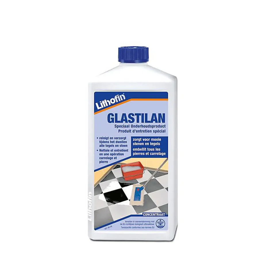Lithofin GLASTILAN - Nettoyant universel pour l'entretien des revêtements intérieurs - - 1 L