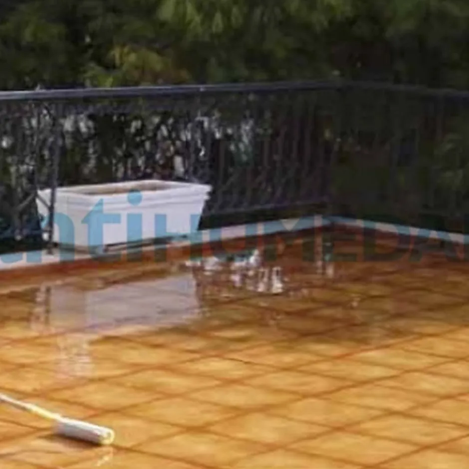 Sopgal Gomme liquide incolore (5 kg) - Imperméabilisant élastique haute résistance pour terrasses et balcons Hot