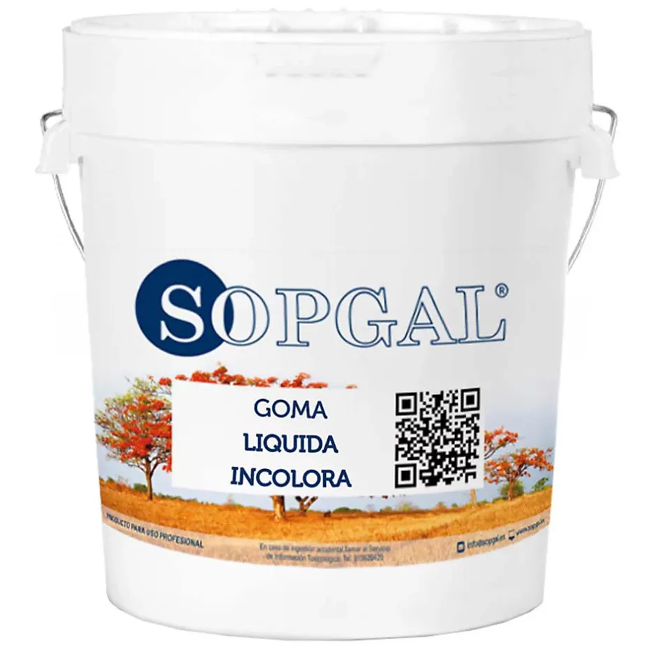 Sopgal Gomme liquide incolore (20 kg) - Imperméabilisant élastique haute résistance pour terrasses et balcons Clearance