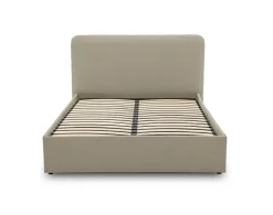Best Mobilier Goyave - lit coffre - 140x190 - en tissu - sommier inclus - Hot