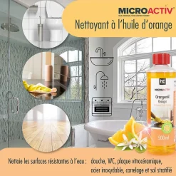 Höfer Chemie Microactiv Nettoyant Concentré À L'huile D'orange 4 x 500 Ml Sale