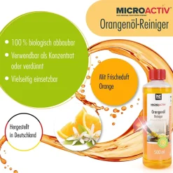 Höfer Chemie Microactiv Nettoyant Concentré À L'huile D'orange 4 x 500 Ml Sale
