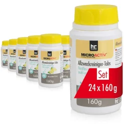 Höfer Chemie Microactiv Pastilles Nettoyantes Multi-usages 24 x 160 G, Parfum Citron Sale