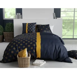 Eden Housse couette + taie en coton Nills