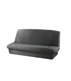 Douceur D'Intérieur HOUSSE DE CLIC CLAC MAT. 120 à 140 CM - 185 à 200 CM POLYE. UNI ESSENTIEL BETON - 120 à 200cm - Gris anthracite