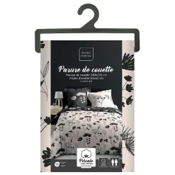 Douceur D'Intérieur Housse de couette + 2 taies d'oreiller Iris - - Parure de couette 260 x 240