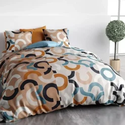 Eden Housse de couette + 2 taies 240 x 260 cm Igor Hot