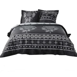 Douceur D'Intérieur Housse de couette + 2 taies d'oreiller Sweet Dreams - - Parure de couette 240 x 220