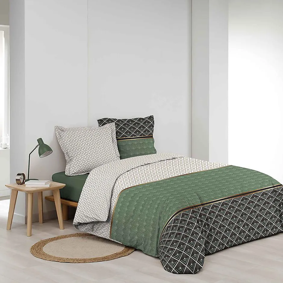 Douceur D'Intérieur Housse de couette + 2 taies d'oreiller Belor - - Parure de couette 260 x 240