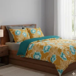 Eden Housse de couette + 2 taies Florelle Discount