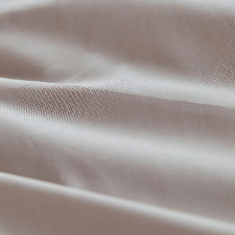 Douceur D'Intérieur Housse de couette 100% Percale de Coton ORIGINE (260x240 cm - Sable)