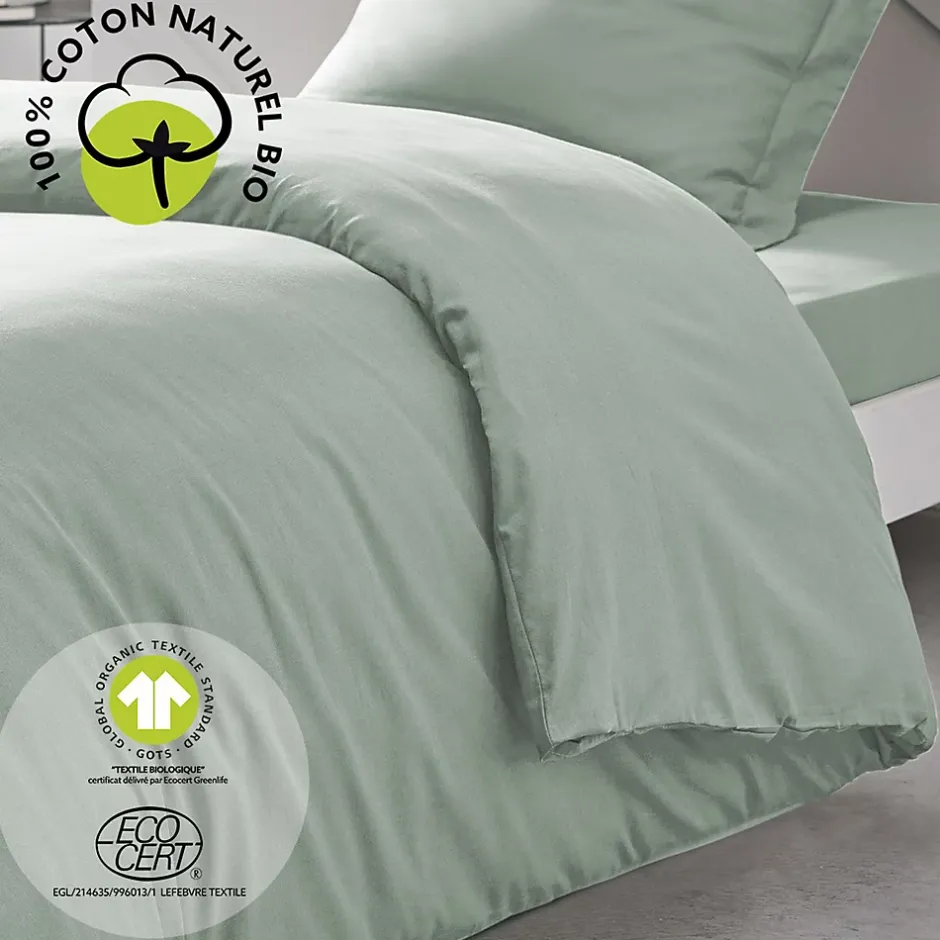 Today Housse de couette 1 place - 100% coton BIO Hot