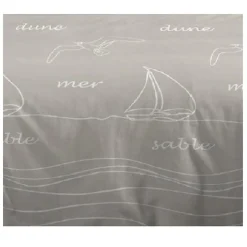 Eden Housse de couette + taies 240x220cm Mer et Terre