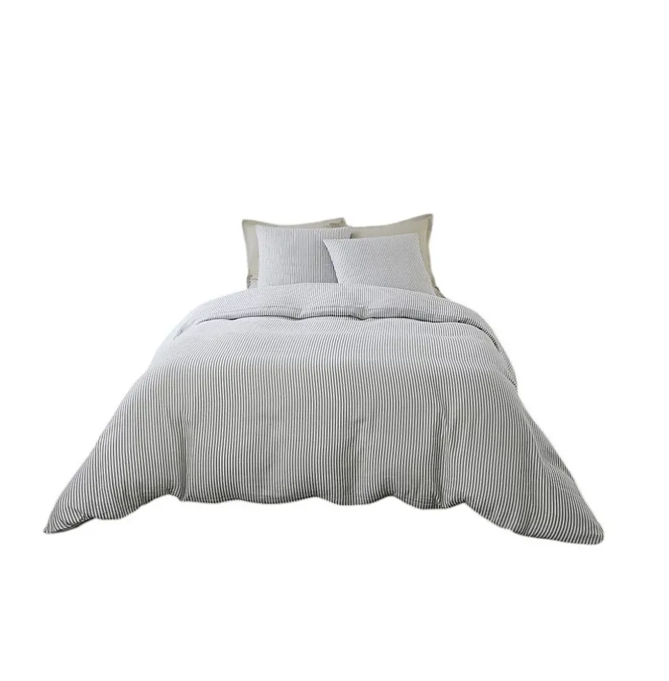 Eden Housse de couette + taies gaze de coton Soleis Outlet