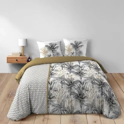 Douceur D'Intérieur Housse de couette 240 x 220 cm coton 42 fils + 2 taies Dakar