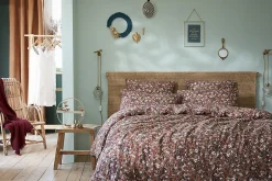L'Effet Papillon Housse de Couette 240 x 220 cm CAPUCINE Camel Hot
