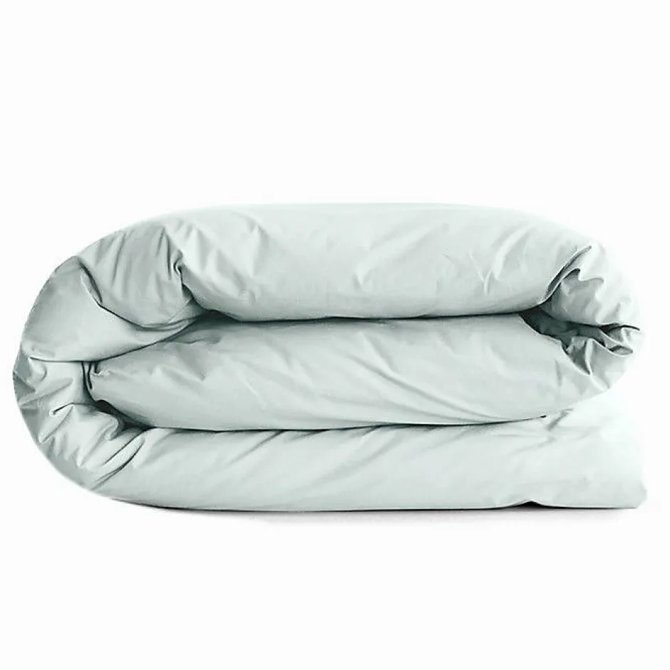 Coton Pur Housse de couette 260 x 240 cm "Prémium" pour lit 2 places King Size - Prémium Menthe