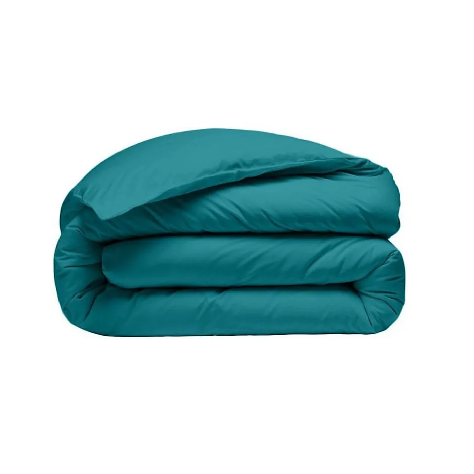 Eden Housse de couette 220 x 240 cm bleu canard