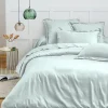 Coton Pur Housse de couette 240 x 220 cm "Prémium" pour lit 2 places - Prémium Menthe