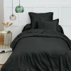 Coton Pur Housse de couette 140 x 200 cm "Prémium" pour lit 1 place - Prémium Truffe Discount