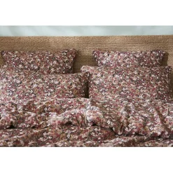 L'Effet Papillon Housse de couette "Capucine" toutes dimensions "Gaze de Coton" - Capucine Camel - Housse de couette 240 x 220 cm Clearance