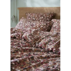 L'Effet Papillon Housse de couette "Capucine" toutes dimensions "Gaze de Coton" - Capucine Camel - Housse de couette 240 x 220 cm Clearance