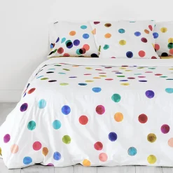 Happyfriday Housse de couette Confetti 100% Coton Hot