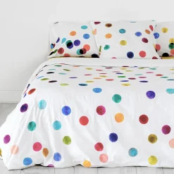 Happyfriday Housse de couette Confetti 100% Coton Hot