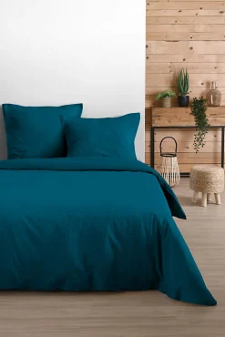 Eden Housse de couette en coton uni ne